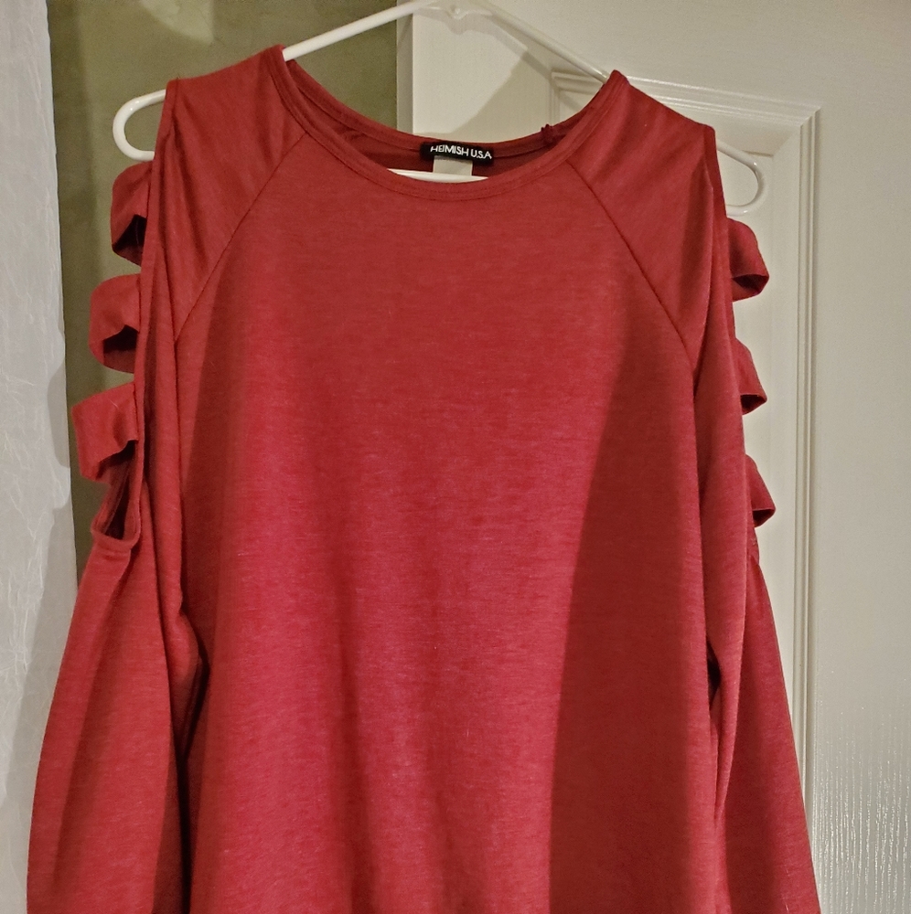 NWT - Heimish USA Ladder Shirt - Size Mefium